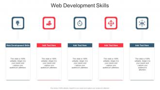 Web Development Skills In Powerpoint And Google Slides Cpb
