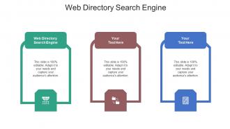 Web directory search engine ppt powerpoint presentation summary example cpb