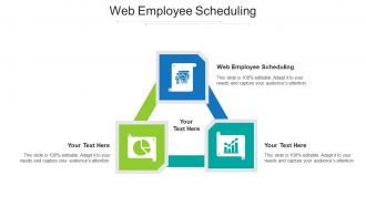 Web employee scheduling ppt powerpoint presentation slides graphics design cpb