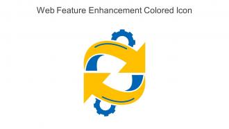 Web Feature Enhancement Colored Icon In Powerpoint Pptx Png And Editable Eps Format