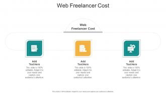 Web Freelancer Cost In Powerpoint And Google Slides Cpb