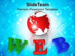 Web global internet powerpoint templates ppt themes and graphics 0213