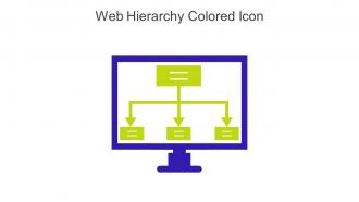 Web Hierarchy Colored Icon In Powerpoint Pptx Png And Editable Eps Format
