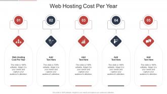 Web Hosting Cost Per Year In Powerpoint And Google Slides Cpb
