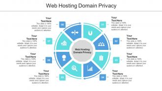 Web hosting domain privacy ppt powerpoint presentation summary graphic tips cpb
