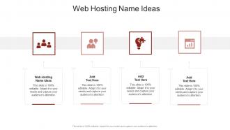 Web Hosting Name Ideas In Powerpoint And Google Slides Cpb
