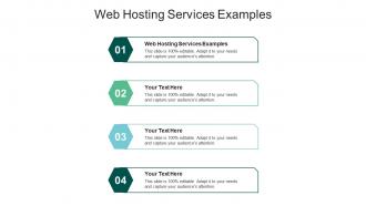 Web hosting services examples ppt powerpoint presentation model samples cpb