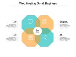 Web hosting small business ppt powerpoint presentation gallery styles cpb