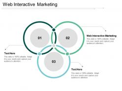 Web interactive marketing ppt powerpoint presentation show templates cpb