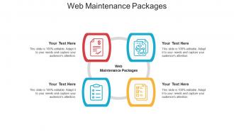 Web maintenance packages ppt powerpoint presentation outline samples cpb