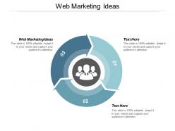 Web marketing ideas ppt powerpoint presentation styles portfolio cpb