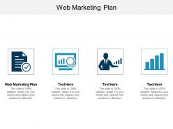 Web marketing plan ppt powerpoint presentation gallery demonstration cpb