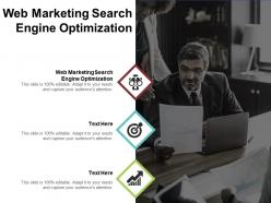 Web marketing search engine optimization ppt powerpoint presentation layouts slide cpb