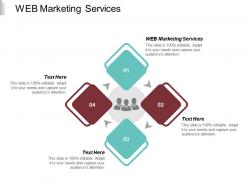 Web marketing services ppt powerpoint presentation styles model cpb