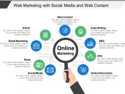 Web Marketing With Social Media And Web Content