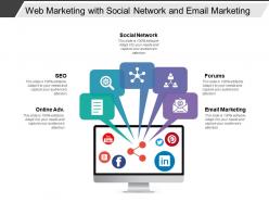 Web Marketing With Social Network And Email Marketing