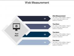 Web measurement ppt powerpoint presentation infographics example introduction cpb