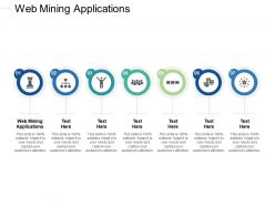 Web mining applications ppt powerpoint presentation styles information cpb
