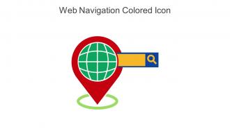 Web Navigation Colored Icon In Powerpoint Pptx Png And Editable Eps Format