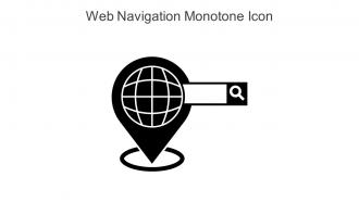 Web Navigation Monotone Icon In Powerpoint Pptx Png And Editable Eps Format