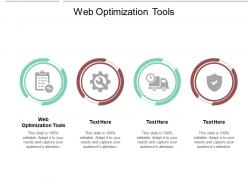Web optimization tools ppt powerpoint presentation summary slide download cpb