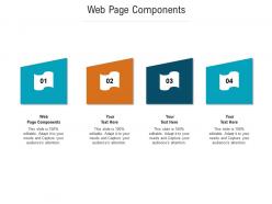 Web page components ppt powerpoint presentation icon microsoft cpb