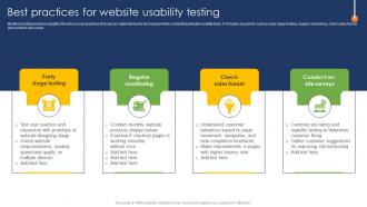 Web Page Designing Best Practices For Website Usability Testing
