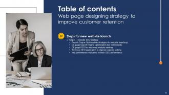 Web Page Designing Strategy To Improve Customer Retention Powerpoint Presentation Slides Downloadable Ideas