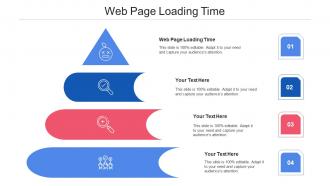 Web page loading time ppt powerpoint presentation file themes cpb