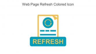 Web Page Refresh Colored Icon In Powerpoint Pptx Png And Editable Eps Format