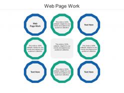 Web page work ppt powerpoint presentation styles designs cpb