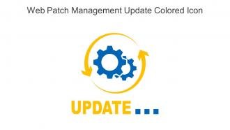 Web Patch Management Update Colored Icon In Powerpoint Pptx Png And Editable Eps Format
