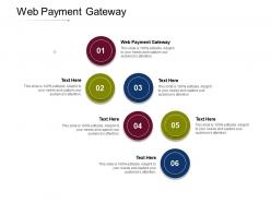 Web payment gateway ppt powerpoint presentation inspiration templates cpb