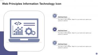Web Principles Information Technology Icon