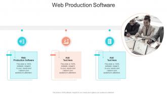 Web Production Software In Powerpoint And Google Slides Cpb