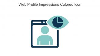Web Profile Impressions Colored Icon In Powerpoint Pptx Png And Editable Eps Format
