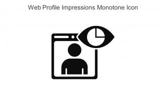 Web Profile Impressions Monotone Icon In Powerpoint Pptx Png And Editable Eps Format