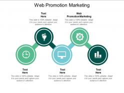 Web promotion marketing ppt powerpoint presentation gallery graphic images cpb
