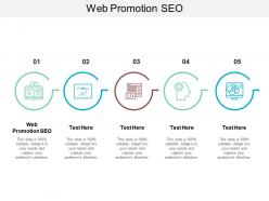 Web promotion seo ppt powerpoint presentation inspiration styles cpb