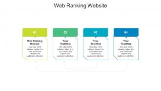 Web ranking website ppt powerpoint presentation gallery layout cpb