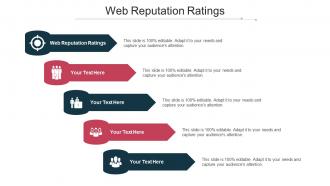 Web Reputation Ratings Ppt Powerpoint Presentation Outline Deck Cpb