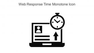 Web Response Time Monotone Icon In Powerpoint Pptx Png And Editable Eps Format