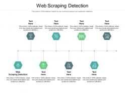 Web scraping detection ppt powerpoint presentation infographic template diagrams cpb