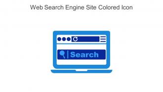 Web Search Engine Site Colored Icon In Powerpoint Pptx Png And Editable Eps Format
