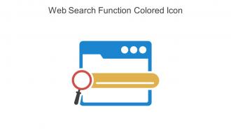 Web Search Function Colored Icon In Powerpoint Pptx Png And Editable Eps Format