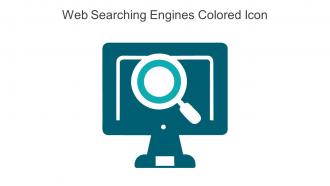 Web Searching Engines Colored Icon In Powerpoint Pptx Png And Editable Eps Format