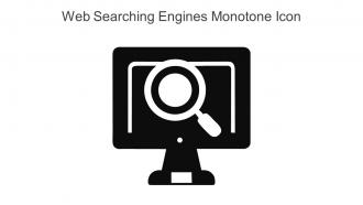 Web Searching Engines Monotone Icon In Powerpoint Pptx Png And Editable Eps Format