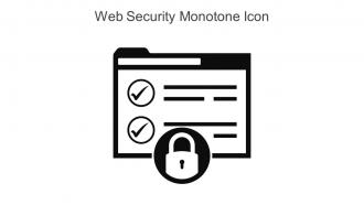 Web Security Monotone Icon In Powerpoint Pptx Png And Editable Eps Format