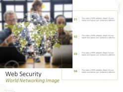 Web security world networking image