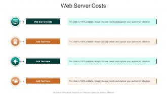 Web Server Costs In Powerpoint And Google Slides Cpb